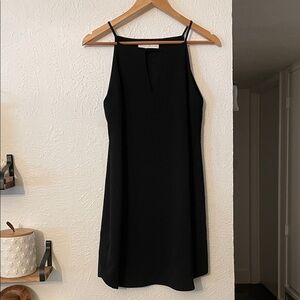 NWOT Amanda Uprichard Black Mini Dress Size Small